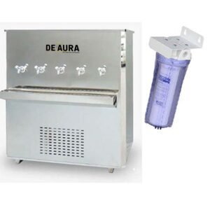 DEAURA 5 TAP SS WATER COOLER